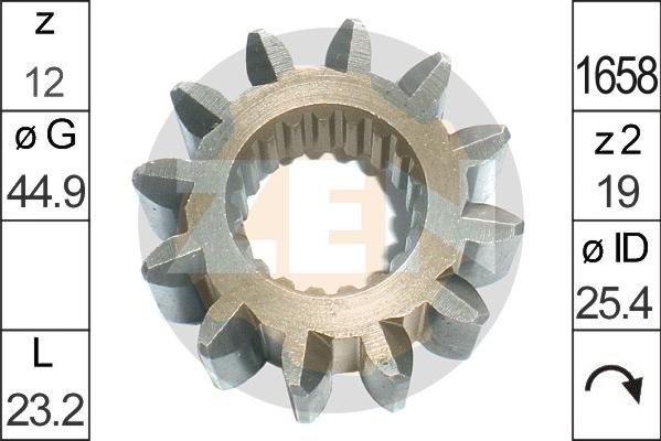 ERA ZN12839 - Pinion, bendix, starter autospares.lv