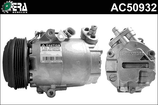 ERA Benelux AC50932 - Compressor, air conditioning autospares.lv