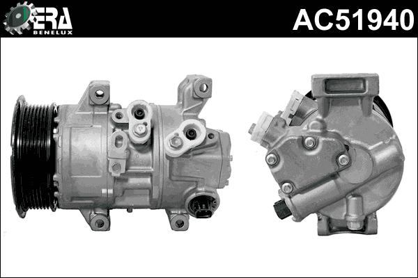 ERA Benelux AC51940 - Compressor, air conditioning autospares.lv