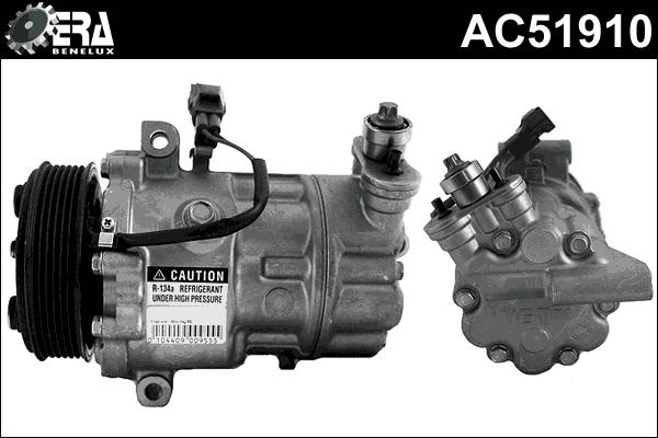 ERA Benelux AC51910 - Compressor, air conditioning autospares.lv