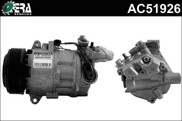 ERA Benelux AC51926 - Compressor, air conditioning autospares.lv