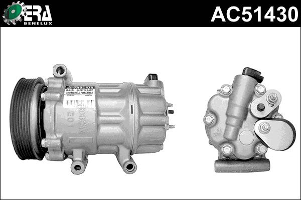 ERA Benelux AC51430 - Compressor, air conditioning autospares.lv