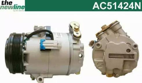 ERA Benelux AC51424N - Compressor, air conditioning autospares.lv