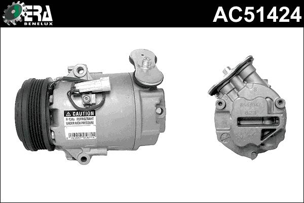 ERA Benelux AC51424 - Compressor, air conditioning autospares.lv