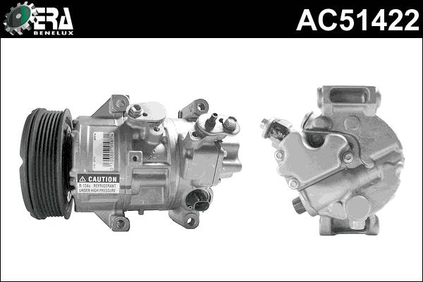 ERA Benelux AC51422 - Compressor, air conditioning autospares.lv