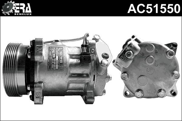 ERA Benelux AC51550 - Compressor, air conditioning autospares.lv