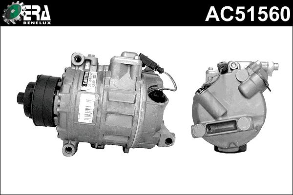 ERA Benelux AC51560 - Compressor, air conditioning autospares.lv