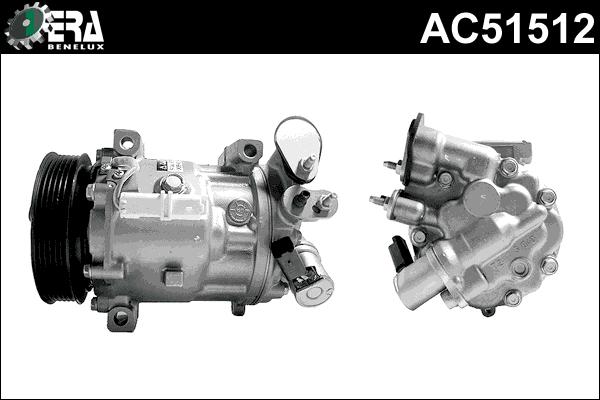 ERA Benelux AC51512 - Compressor, air conditioning autospares.lv