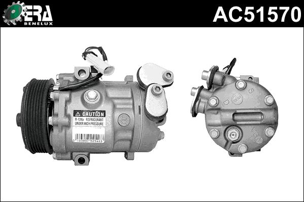 ERA Benelux AC51570 - Compressor, air conditioning autospares.lv