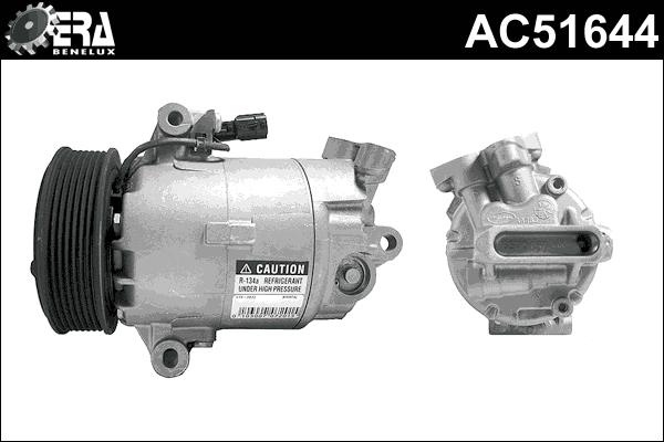 ERA Benelux AC51644 - Compressor, air conditioning autospares.lv