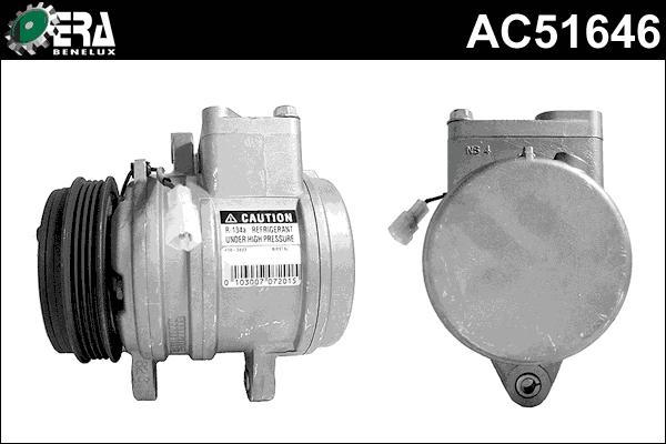 ERA Benelux AC51646 - Compressor, air conditioning autospares.lv