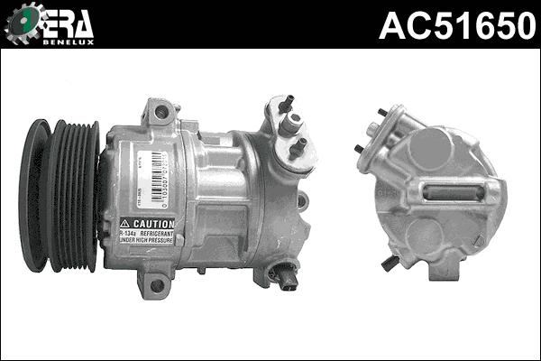 ERA Benelux AC51650 - Compressor, air conditioning autospares.lv