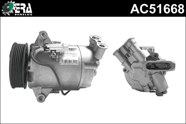 ERA Benelux AC51668 - Compressor, air conditioning autospares.lv