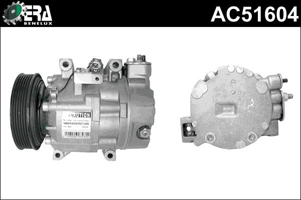 ERA Benelux AC51604 - Compressor, air conditioning autospares.lv