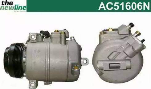 ERA Benelux AC51606N - Compressor, air conditioning autospares.lv