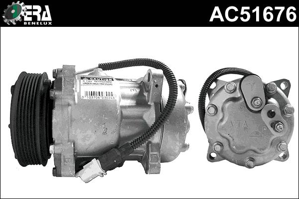 ERA Benelux AC51676 - Compressor, air conditioning autospares.lv