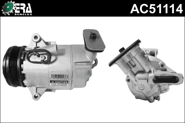 ERA Benelux AC51114 - Compressor, air conditioning autospares.lv