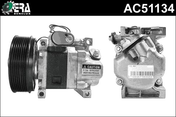 ERA Benelux AC51134 - Compressor, air conditioning autospares.lv