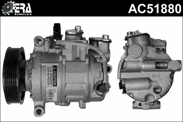 ERA Benelux AC51880 - Compressor, air conditioning autospares.lv