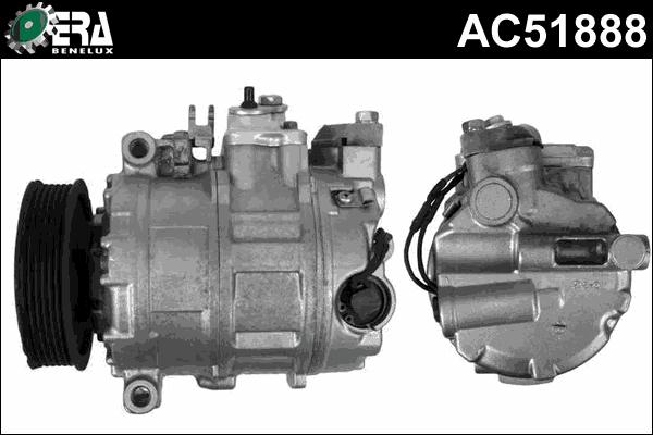 ERA Benelux AC51888 - Compressor, air conditioning autospares.lv