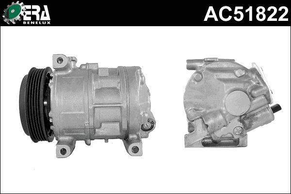 ERA Benelux AC51822 - Compressor, air conditioning autospares.lv