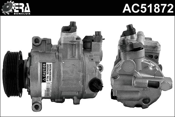 ERA Benelux AC51872 - Compressor, air conditioning autospares.lv