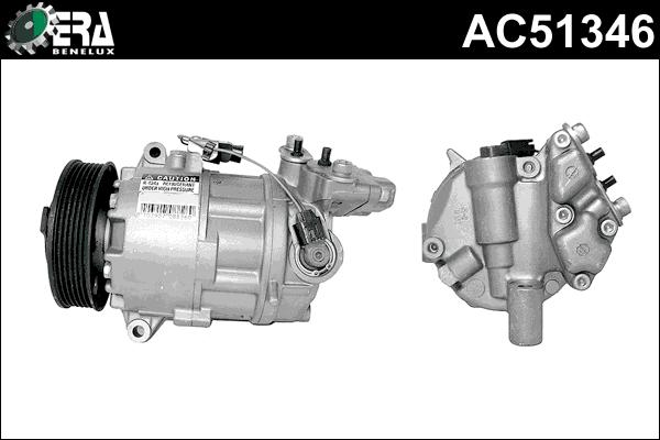 ERA Benelux AC51346 - Compressor, air conditioning autospares.lv