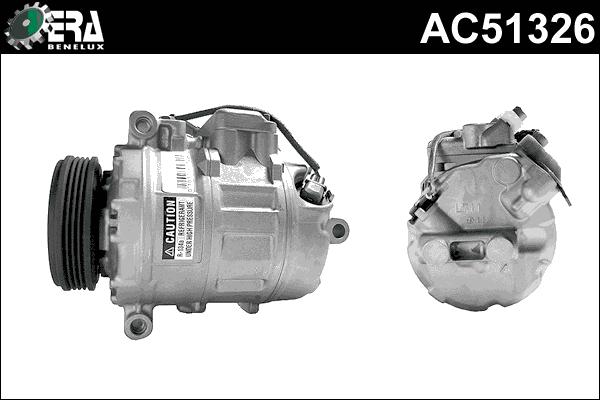 ERA Benelux AC51326 - Compressor, air conditioning autospares.lv