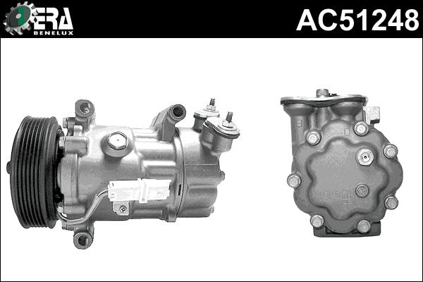 ERA Benelux AC51248 - Compressor, air conditioning autospares.lv