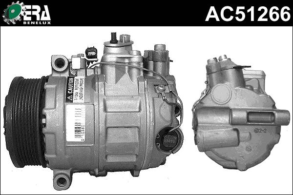 ERA Benelux AC51266 - Compressor, air conditioning autospares.lv