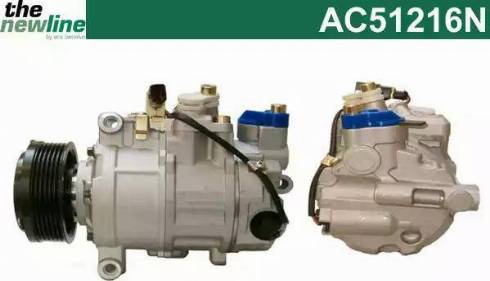 ERA Benelux AC51216N - Compressor, air conditioning autospares.lv