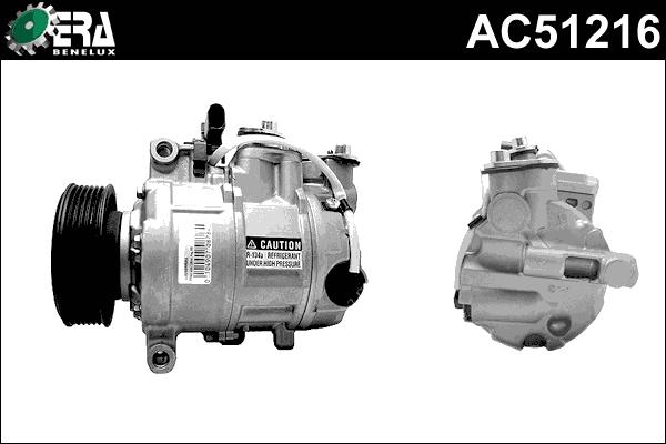 ERA Benelux AC51216 - Compressor, air conditioning autospares.lv