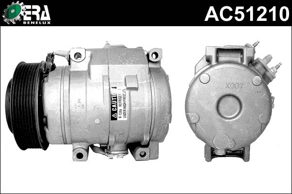 ERA Benelux AC51210 - Compressor, air conditioning autospares.lv