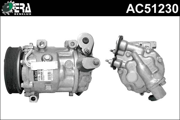 ERA Benelux AC51230 - Compressor, air conditioning autospares.lv