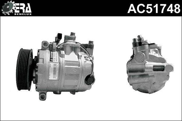 ERA Benelux AC51748 - Compressor, air conditioning autospares.lv