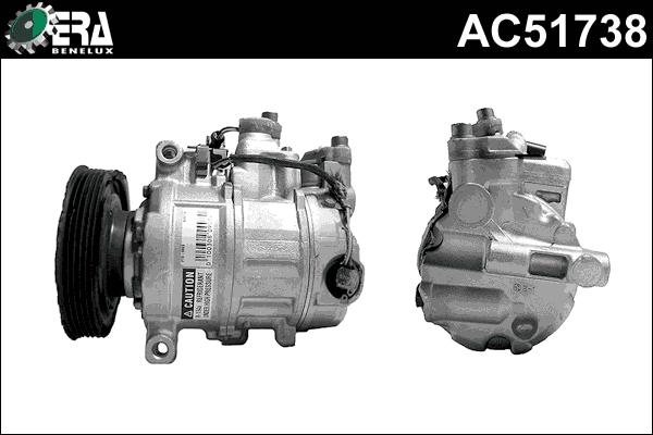 ERA Benelux AC51738 - Compressor, air conditioning autospares.lv