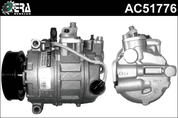 ERA Benelux AC51776 - Compressor, air conditioning autospares.lv