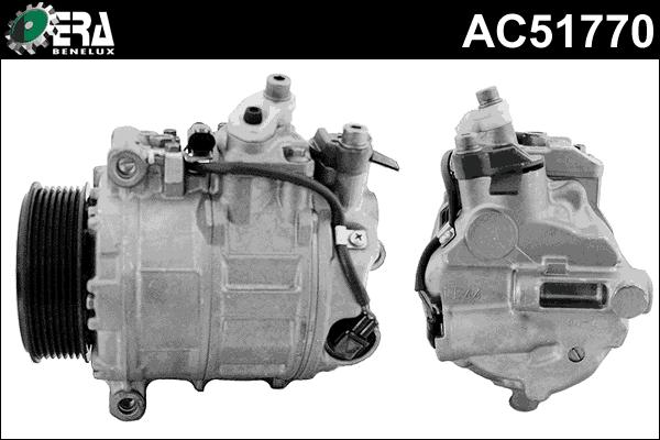 ERA Benelux AC51770 - Compressor, air conditioning autospares.lv