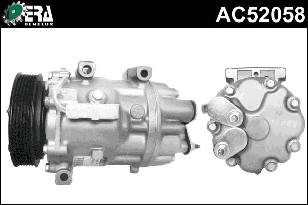 ERA Benelux AC52058 - Compressor, air conditioning autospares.lv