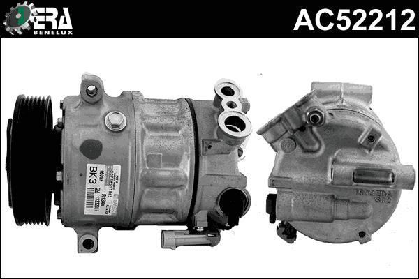 ERA Benelux AC52212 - Compressor, air conditioning autospares.lv