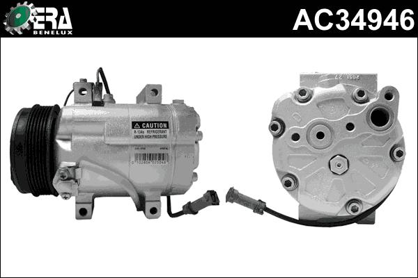 ERA Benelux AC34946 - Compressor, air conditioning autospares.lv