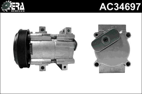 ERA Benelux AC34697 - Compressor, air conditioning autospares.lv