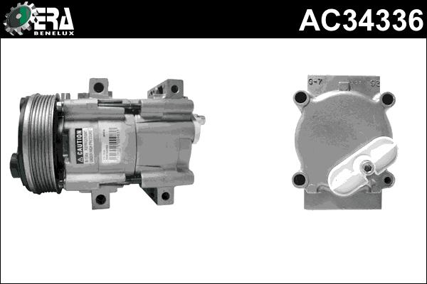 ERA Benelux AC34336 - Compressor, air conditioning autospares.lv