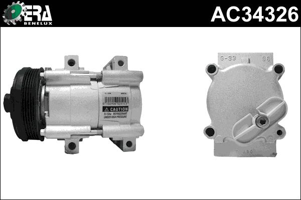 ERA Benelux AC34326 - Compressor, air conditioning autospares.lv