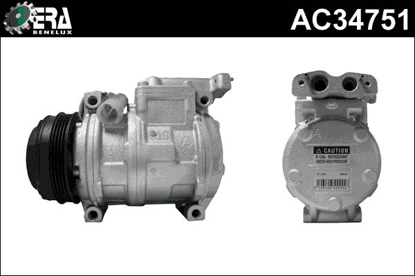 ERA Benelux AC34751 - Compressor, air conditioning autospares.lv