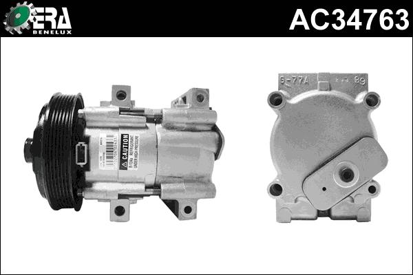 ERA Benelux AC34763 - Compressor, air conditioning autospares.lv