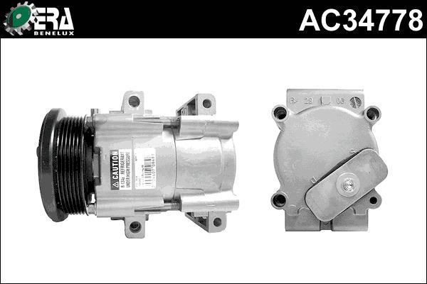 ERA Benelux AC34778 - Compressor, air conditioning autospares.lv