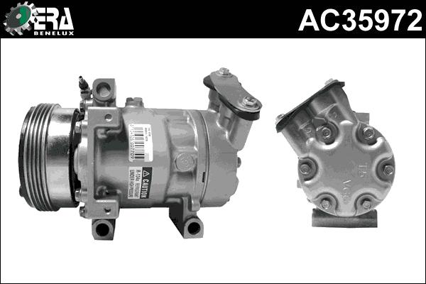 ERA Benelux AC35972 - Compressor, air conditioning autospares.lv