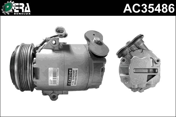 ERA Benelux AC35486 - Compressor, air conditioning autospares.lv