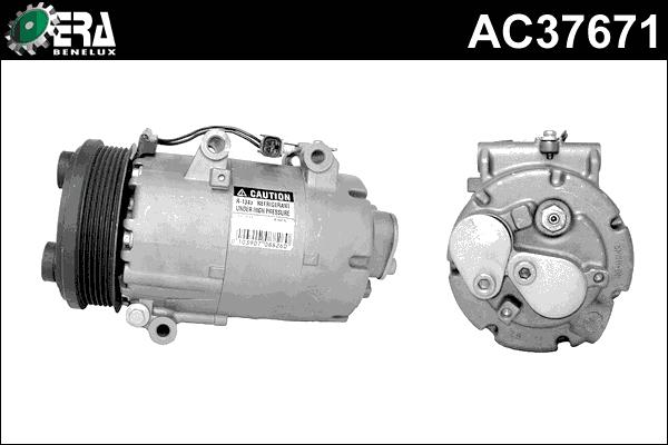 ERA Benelux AC37671 - Compressor, air conditioning autospares.lv